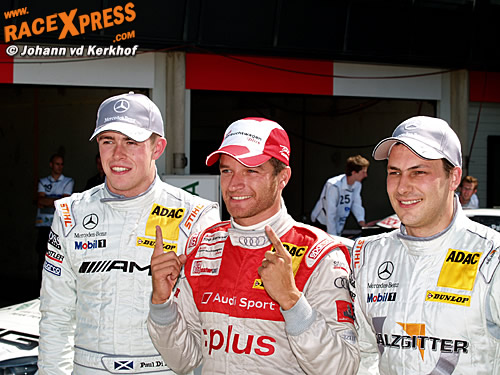 Topdrie uit DTM kwalificatie op Zandvoort